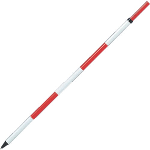 トラスコ中山 シンワ アルミ製ポール2m2段(ご注文単位1個)【直送品】