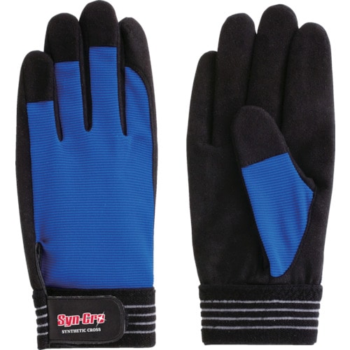 トラスコ中山 富士グローブ シンクロSC-703ブルーM(ご注文単位1組)【直送品】