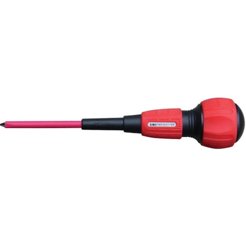 トラスコ中山 アネックス スリットパワー絶縁ドライバー +3×150(ご注文単位1本)【直送品】