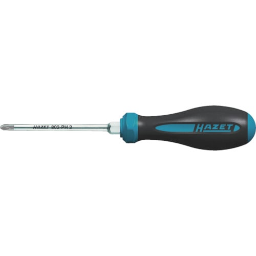 トラスコ中山 HAZET HEXAnamic樹脂ソフトグリップドライバー PH2(ご注文単位1本)【直送品】