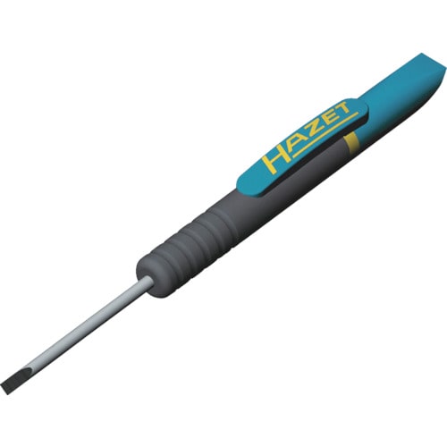 トラスコ中山 HAZET ポケットクリップ付調整ドライバー兼スクレパー(ご注文単位1本)【直送品】