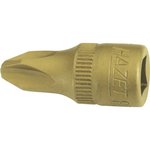 トラスコ中山 HAZET プラスビットソケット(差込角6.35mm)(ご注文単位1個)【直送品】