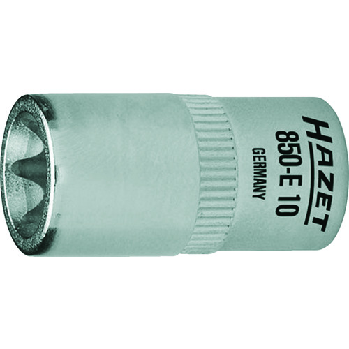 トラスコ中山 HAZET E型トルクスソケット 差込角6.35mm 呼びNo.E10(ご注文単位1個)【直送品】