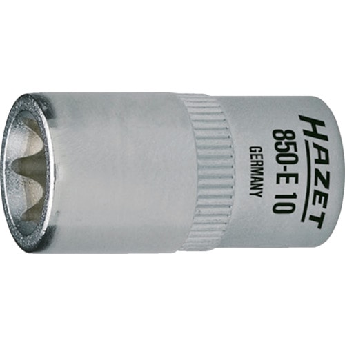 トラスコ中山 HAZET E型トルクスソケット 差込角6.35mm 呼びNo.E5(ご注文単位1個)【直送品】
