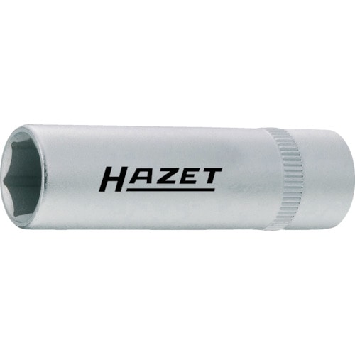 トラスコ中山 HAZET ディープソケットレンチ(6角タイプ・差込角6.35mm・対辺12mm)(ご注文単位1個)【直送品】