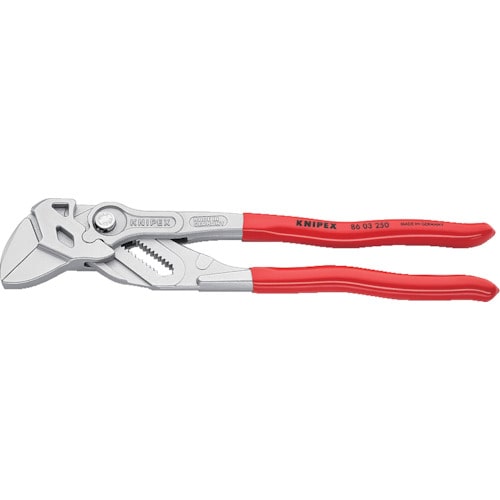 トラスコ中山 KNIPEX プライヤーレンチ すべり止めなし 250mm(ご注文単位1個)【直送品】