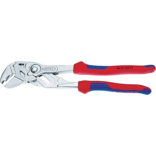 トラスコ中山 KNIPEX プライヤーレンチ 180mm 航空機仕様 切断角度45度(ご注文単位1個)【直送品】