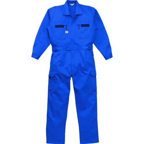 トラスコ中山 AUTO-BI つなぎ服8700-002マリンブルー-S(ご注文単位1着)【直送品】