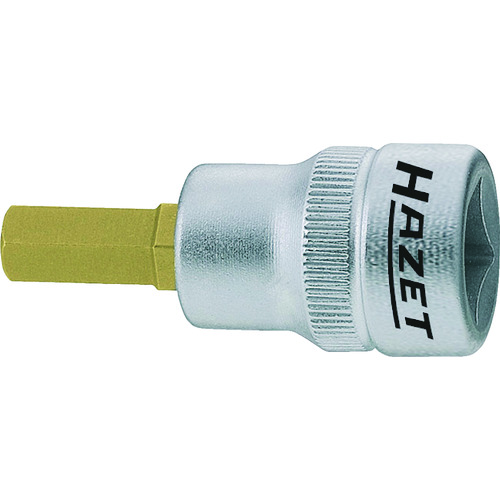 トラスコ中山 HAZET ショートヘキサゴンソケット(差込角9.5mm)　828-5455（ご注文単位1個）【直送品】