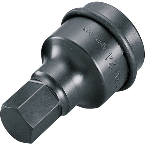 トラスコ中山 TONE インパクト用ヘキサゴンソケット 対辺寸法19mm 差込角25.4mm（ご注文単位1個）【直送品】