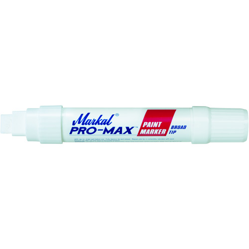 トラスコ中山 LACO Markal 工業用マーカー「PROMAX」 白(ご注文単位1本)【直送品】