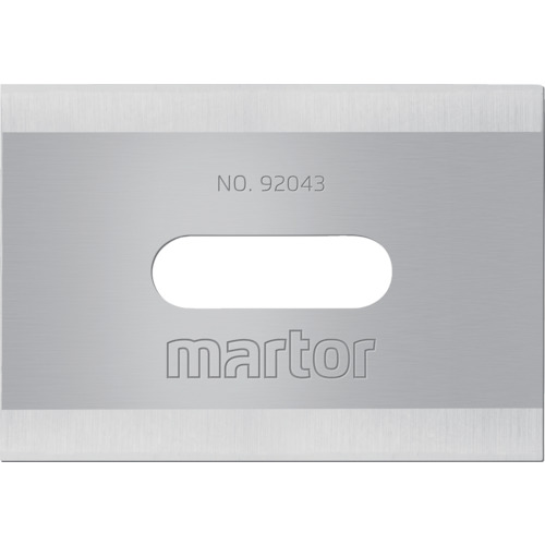 トラスコ中山 martor 替刃 10枚 INDUSTRIAL BLADE 92043(ご注文単位1パック)【直送品】