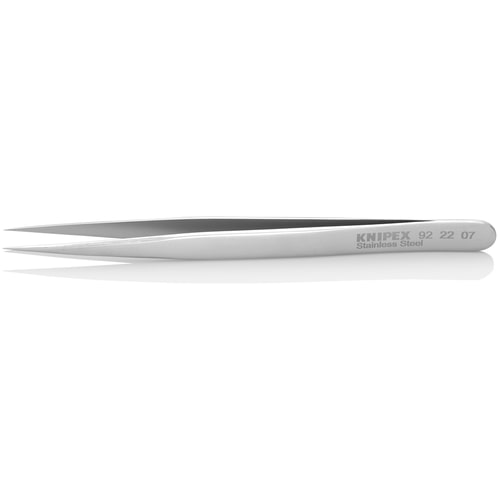 トラスコ中山 KNIPEX 9222-07 精密ピンセット 115mm(ご注文単位1本)【直送品】