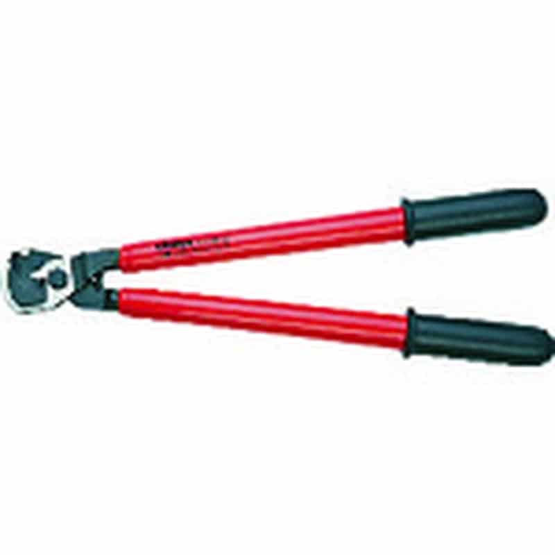 トラスコ中山 KNIPEX 絶縁ケーブルカッター 500mm（ご注文単位1個）【直送品】