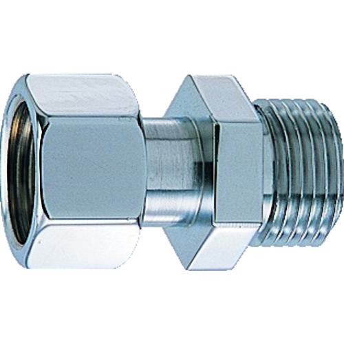 トラスコ中山 カクダイ 片ナットユニオン(13×13)(ご注文単位1個)【直送品】