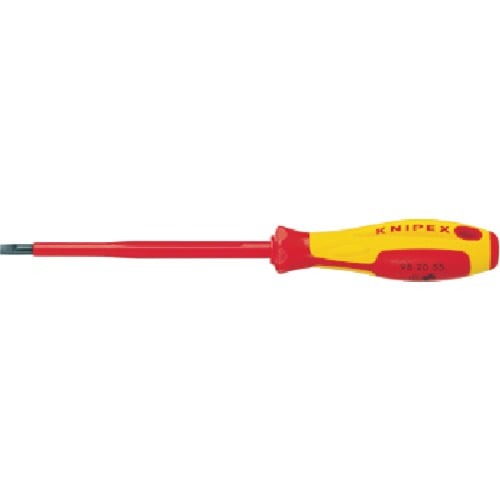 トラスコ中山 KNIPEX 1000V 絶縁ドライバー (-4.0)(ご注文単位1本)【直送品】