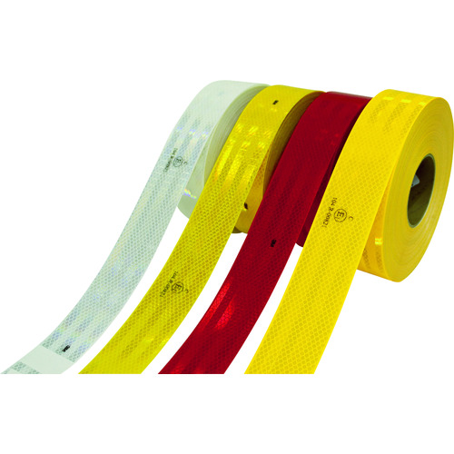 トラスコ中山 3M DGコンスピキュイティ反射シート 53.5mmX50m 白(ご注文単位1巻)【直送品】