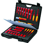 トラスコ中山 KNIPEX 絶縁工具セット 26点セット(ご注文単位1セット)【直送品】