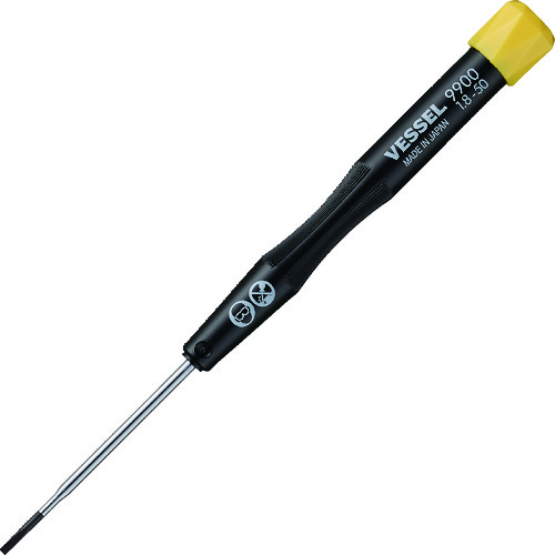 トラスコ中山 ベッセル マイクロドライバー 9900 -1.8×50(ご注文単位1本)【直送品】