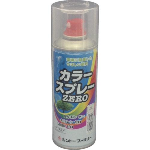 トラスコ中山 シントー カラースプレーゼロ クリヤー(ご注文単位1本)【直送品】