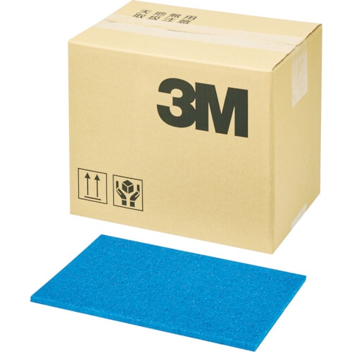 トラスコ中山 3M ブルーパッド NO.99 PRO 230X150mm 20枚入り(ご注文単位1箱)【直送品】