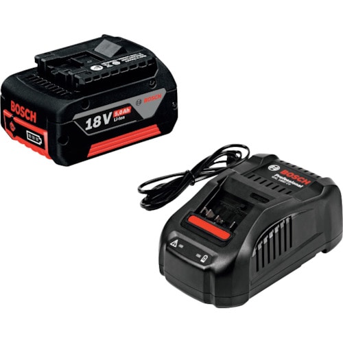 トラスコ中山 ボッシュ バッテリー充電器セット 276-8822(ご注文単位1個)【直送品】