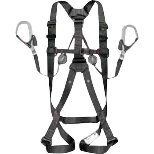 トラスコ中山 タジマ ハーネスGS M クロ ER150ダブルL2セット(ご注文単位1本)【直送品】