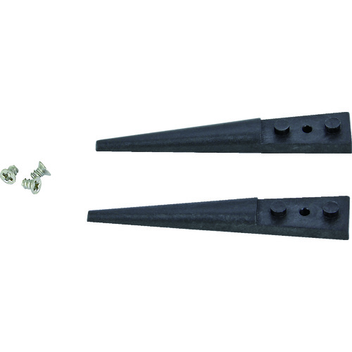 トラスコ中山 idealtek 交換用ESDカーボンプラスチックチップ 207-0880(ご注文単位1組)【直送品】