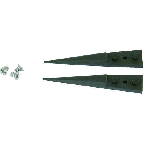 トラスコ中山 idealtek 交換用ESDカーボンプラスチックチップ 207-0884(ご注文単位1組)【直送品】