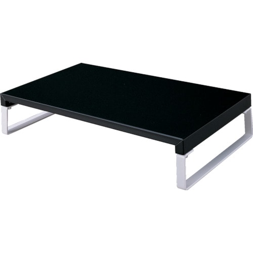 トラスコ中山 リヒト 机上台<幅390mm・ロータイプ> 黒(ご注文単位1台)【直送品】