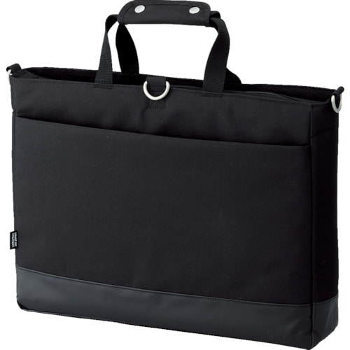 トラスコ中山 リヒト キャリングバッグ(ヨコ型) ブラック(ご注文単位1個)【直送品】