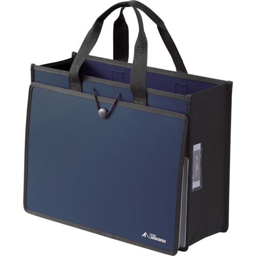 トラスコ中山 リヒト ツールバッグ(P.P.)ネイビー(ご注文単位1個)【直送品】