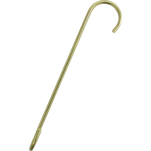 トラスコ中山 水本 ファンシーSフックツイスト(ライトイエロー) 全長300mm(ご注文単位1本)【直送品】