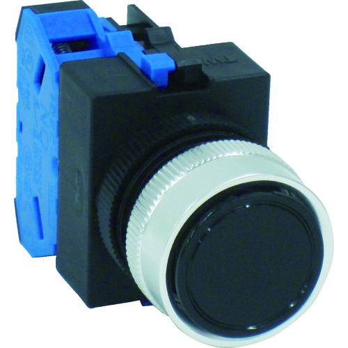トラスコ中山 IDEC Φ22丸平形押しボタンスイッチ 387-0260(ご注文単位1個)【直送品】