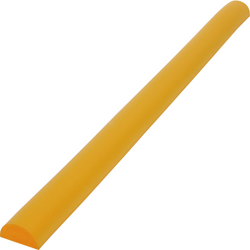 トラスコ中山 カーボーイ 安心クッション 半円型90cm イエロー(ご注文単位1本)【直送品】