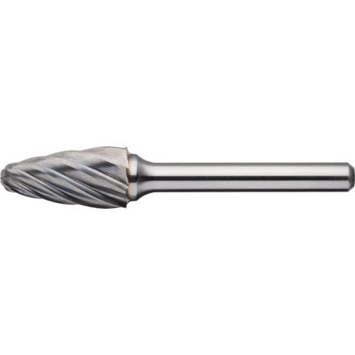 トラスコ中山 MRA 超硬バー ACシリーズ 形状:砲弾(アルミカット) 刃長25.0mm 105-5399(ご注文単位1本)【直送品】