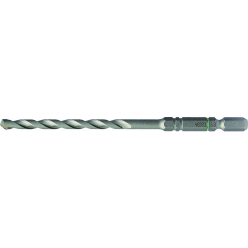 トラスコ中山 ベッセル クッションドリル コンクリート用ACD 5.3mm(ご注文単位1本)【直送品】