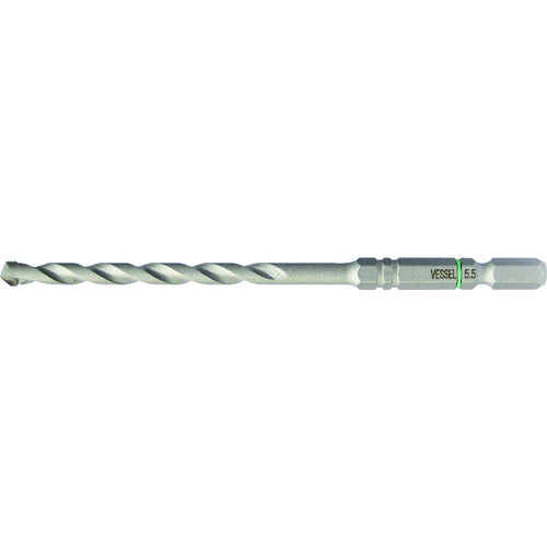 トラスコ中山 ベッセル クッションドリルコンクリート用ACD 5.5mm(ご注文単位1本)【直送品】