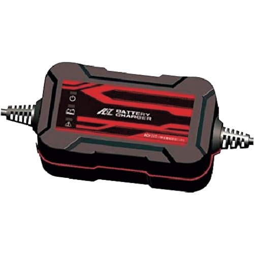 トラスコ中山 岡田商事 AZバッテリーチャージャー 全自動コンパクト充電器 12V ACH-100(ご注文単位1台)【直送品】