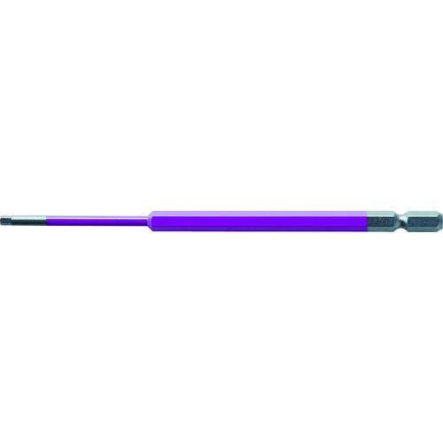トラスコ中山 アネックス 六角レンチカラービット1本組 対辺3×150（ご注文単位1本）【直送品】