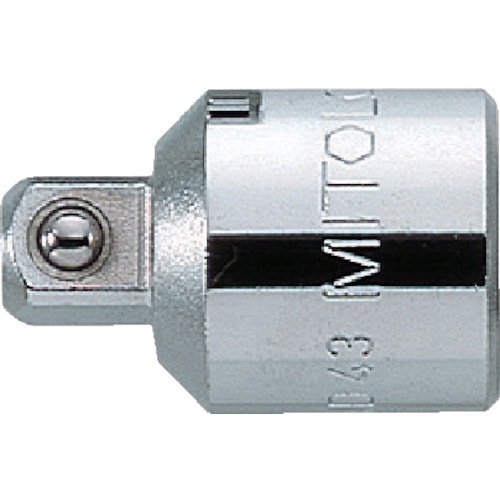 トラスコ中山 ミトロイ 1/2 アダプター 1/2X3/8(ご注文単位1個)【直送品】