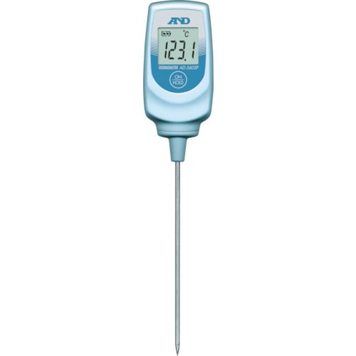 トラスコ中山 A&D 防水型熱電対中心温度計(Tタイプ) 測定温度範囲-50~350℃(ご注文単位1個)【直送品】