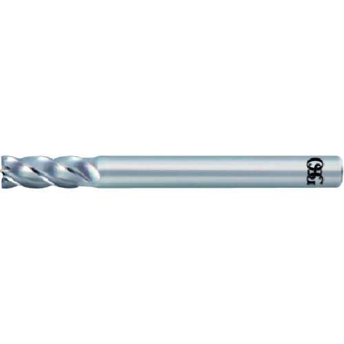 トラスコ中山 OSG 超硬防振型エンドミル ショート形 4刃 スクエア 刃径20mm 刃長40mm 全長110mm 8556000（ご注文単位1本）【直送品】