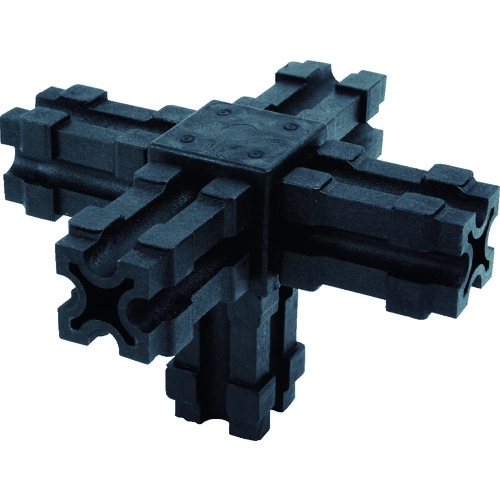 トラスコ中山 TRUSCO 25mmアルミフレーム用ジョイント 5方向(ご注文単位1個)【直送品】