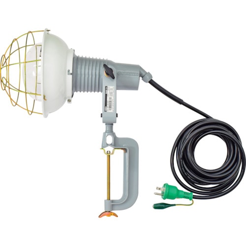 トラスコ中山 日動 レフ球投光器 100V 300W 5m アース付(ご注文単位1台)【直送品】