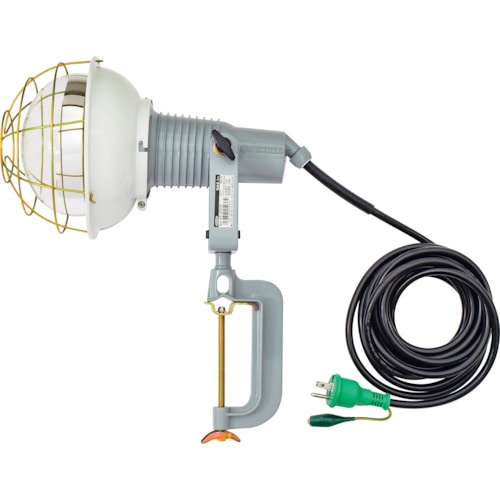 トラスコ中山 日動 レフ球投光器 100V 500W 5m アース付(ご注文単位1台)【直送品】