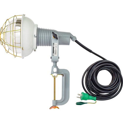 トラスコ中山 日動 レフ球投光器 100V 500W 10m アース付(ご注文単位1台)【直送品】