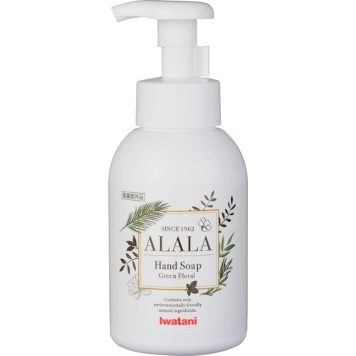 トラスコ中山 岩谷 アララ薬用泡のハンドソープ350ml(ボトル)(ご注文単位1個)【直送品】