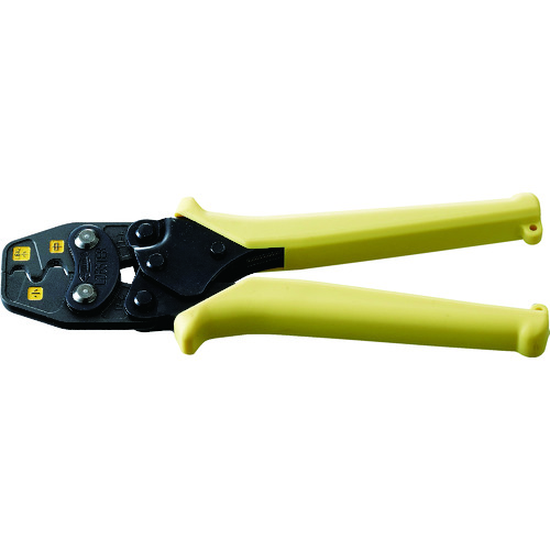トラスコ中山 エビ リングスリーブ(E)用ミニ圧着工具 使用範囲小(1.6x2)・小・中(ご注文単位1個)【直送品】