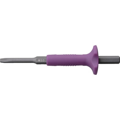 トラスコ中山 アネックス 六角ネジとりビット H3mm用(取替用)(ご注文単位1本)【直送品】